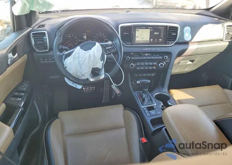 2020 Kia Sportage Sx z USA, uszkodzony, nr VIN KNDPRCA64L7654794